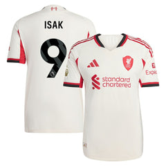 Alexander Isak Liverpool 2025/26 Away Player Jersey White - Adidas outlet