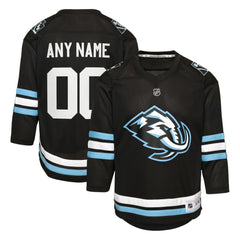 Utah Mammoth Youth Home Replica Custom Jersey - Black | US 203445707