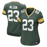 Emanuel Wilson Green Bay Packers Women's Team Game Jersey - Green Jerseys