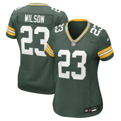 Emanuel Wilson Green Bay Packers Women's Team Game Jersey - Green Jerseys