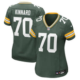 Darian Kinnard Green Bay Packers Women's Team Game Jersey - Green Jerseys