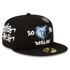 Memphis Grizzlies 2026 NBA Global Games Berlin 59FIFTY Fitted Hat Black - New Era