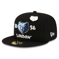Memphis Grizzlies 2026 NBA Global Games London 59FIFTY Fitted Hat Black - New Era