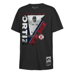 David Ortiz Boston Red Sox Mitchell & Ness Youth In the Zone Player Graphic T-Shirt - Black T-shirts