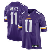 Carson Wentz Minnesota Vikings Team Game Jersey - Purple Jerseys