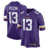 Tai Felton Minnesota Vikings Team Game Jersey - Purple Jerseys
