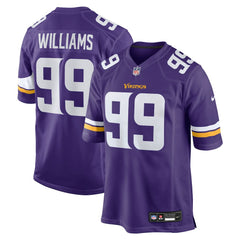 Elijah Williams Minnesota Vikings Team Game Jersey - Purple Jerseys