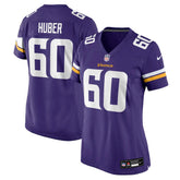 Joe Huber Minnesota Vikings Women's Team Game Jersey - Purple Jerseys