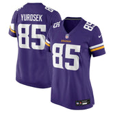 Ben Yurosek Minnesota Vikings Women's Team Game Jersey - Purple Jerseys