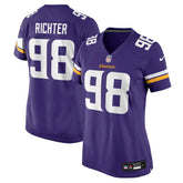 Bo Richter Minnesota Vikings Women's Team Game Jersey - Purple Jerseys