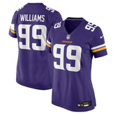 Elijah Williams Minnesota Vikings Women's Team Game Jersey - Purple Jerseys