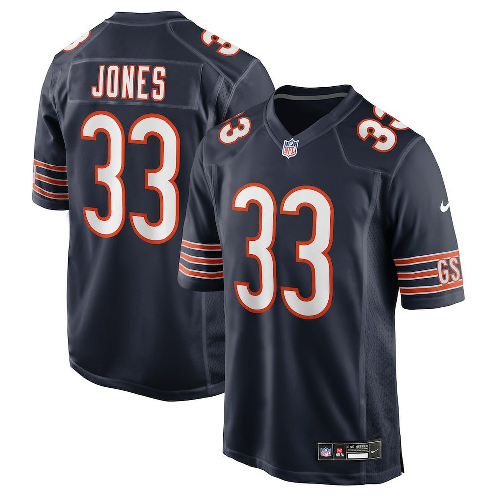 Jaylon Jones Chicago Bears Team Game Jersey - Navy Jerseys