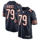 Theo Benedet Chicago Bears Team Game Jersey - Navy Jerseys