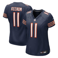 Case Keenum Chicago Bears Women's Team Game Jersey - Navy Jerseys