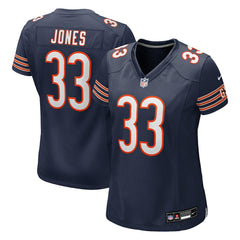 Jaylon Jones Chicago Bears Women's Team Game Jersey - Navy Jerseys