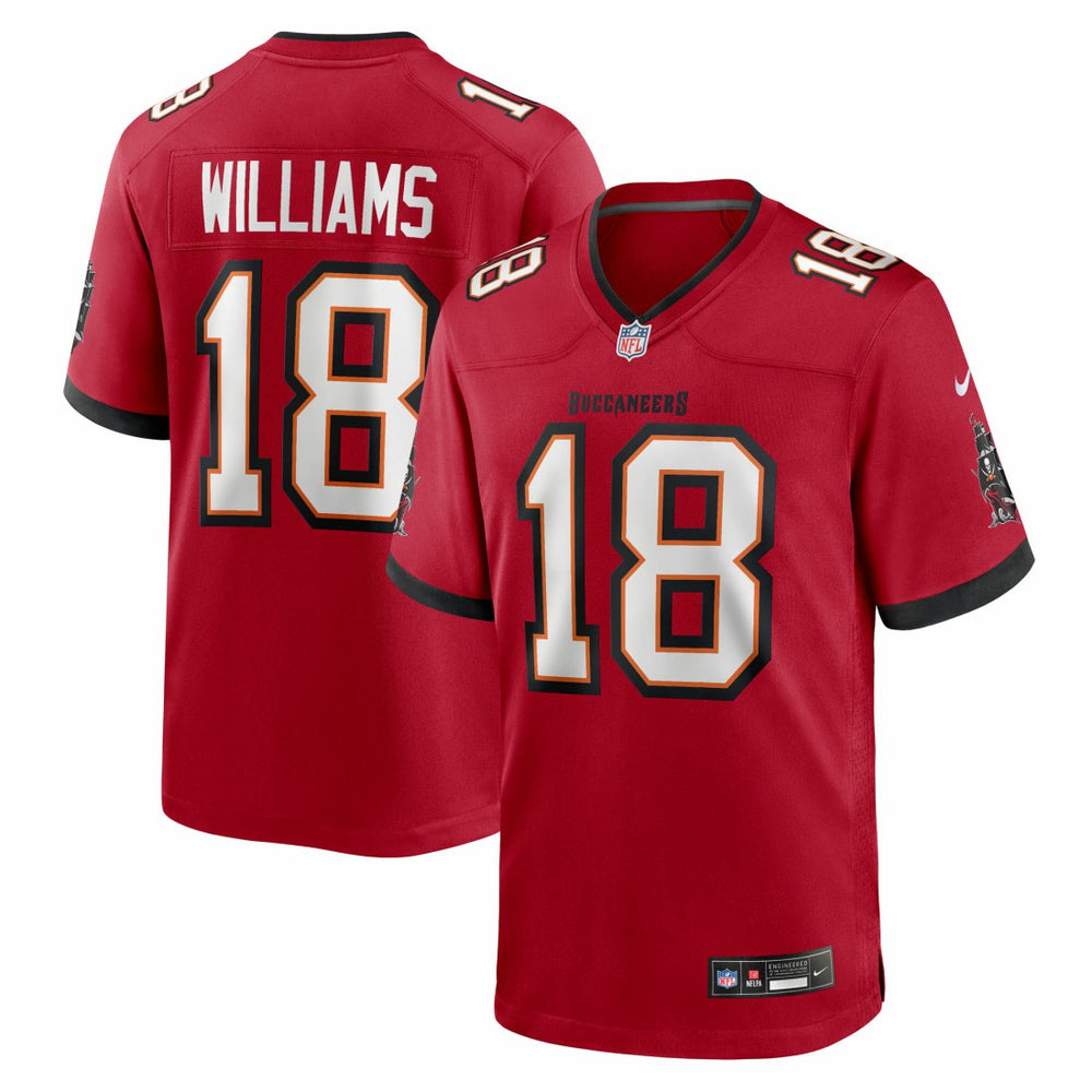Josh Williams Tampa Bay Buccaneers Team Game Jersey - Red Jerseys