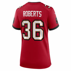 JJ Roberts Tampa Bay Buccaneers Women's Team Game Jersey - Red Jerseys