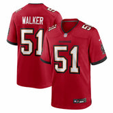 David Walker Tampa Bay Buccaneers Team Game Jersey - Red Jerseys