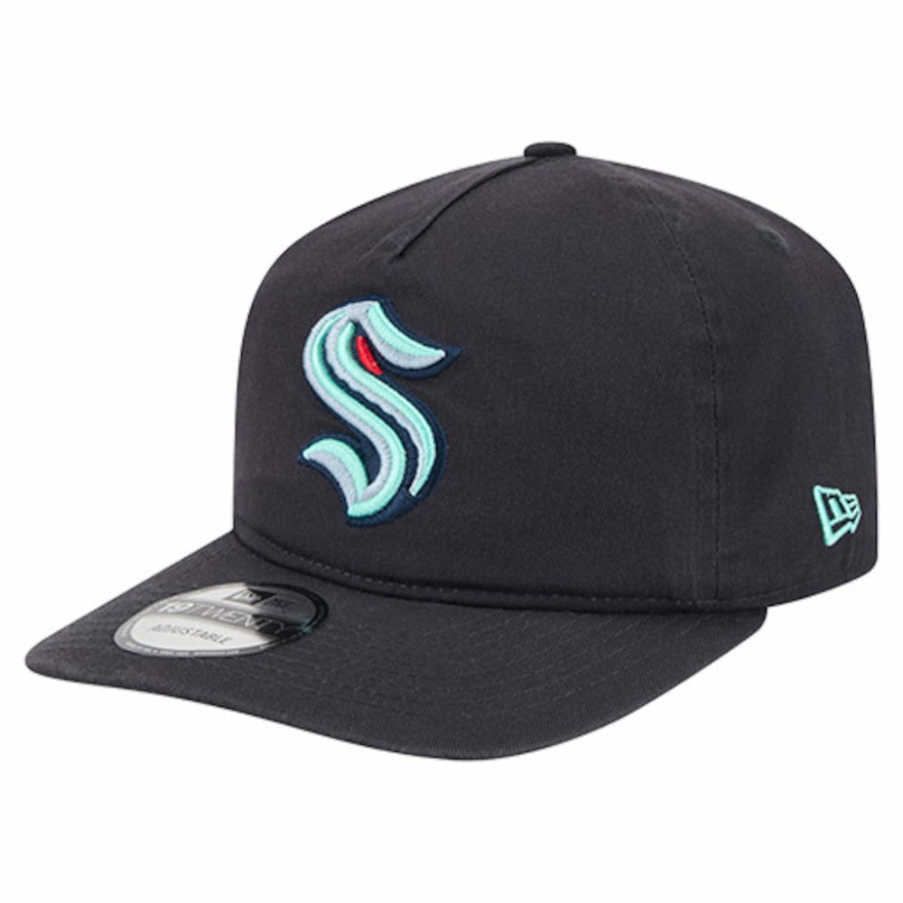 Seattle Kraken New Era 19TWENTY Adjustable Hat - Deep Sea Blue | US 203446819