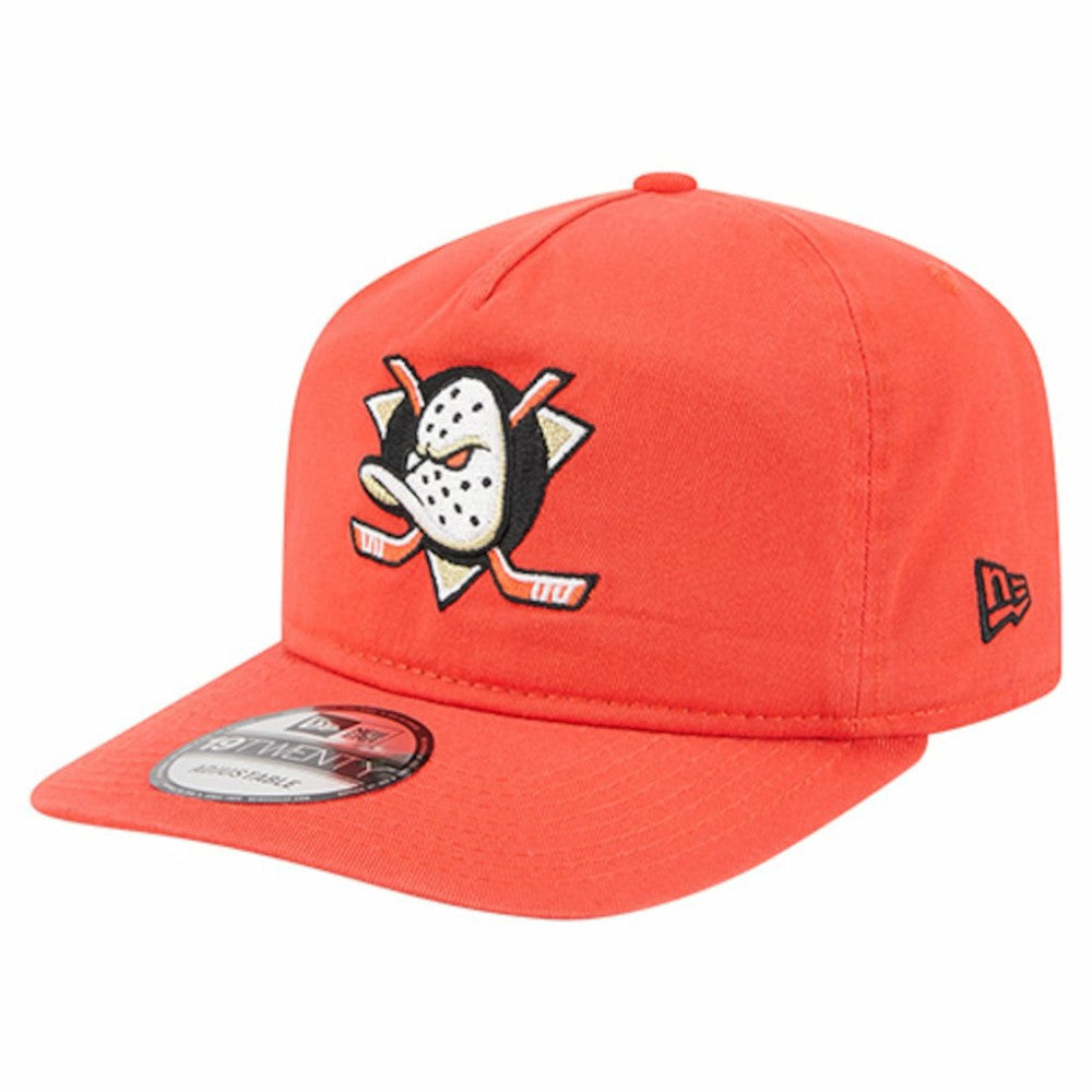Anaheim Ducks New Era 19TWENTY Adjustable Hat - Orange | US 203446841