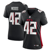 Josh Woods Atlanta Falcons Women's Team Game Jersey - Black Jerseys
