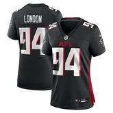LaCale London Atlanta Falcons Women's Team Game Jersey - Black Jerseys