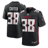 Nathan Carter Atlanta Falcons Team Game Jersey - Black Jerseys