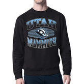 Utah Mammoth Starter Team Grit Graphic Fleece Pullover Sweatshirt - Black | US 203448444