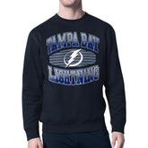 Tampa Bay Lightning Starter Team Grit Graphic Fleece Pullover Sweatshirt - Navy | US 203448452