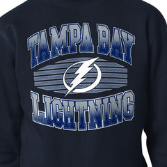 Tampa Bay Lightning Starter Team Grit Graphic Fleece Pullover Sweatshirt - Navy | US 203448452