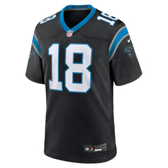 Jalen Coker Carolina Panthers Team Game Jersey - Black Jerseys