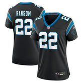 Lathan Ransom Carolina Panthers Women's Team Game Jersey - Black Jerseys