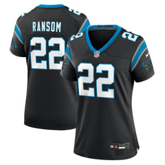Lathan Ransom Carolina Panthers Women's Team Game Jersey - Black Jerseys
