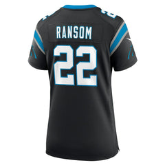 Lathan Ransom Carolina Panthers Women's Team Game Jersey - Black Jerseys