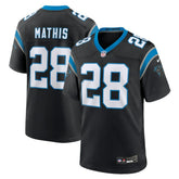 Damarri Mathis Carolina Panthers Team Game Jersey - Black Jerseys