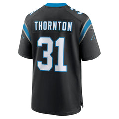 Corey Thornton Carolina Panthers Team Game Jersey - Black Jerseys