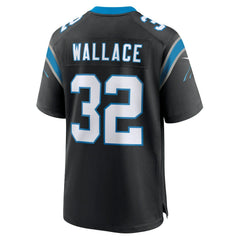 Trevin Wallace Carolina Panthers Team Game Jersey - Black Jerseys