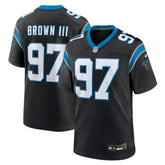 Bobby Brown III Carolina Panthers Team Game Jersey - Black Jerseys