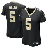 Kendre Miller New Orleans Saints Women's Team Game Jersey - Black Jerseys