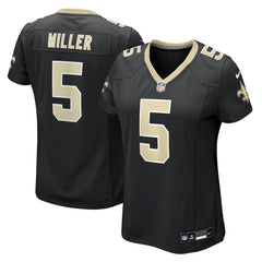Kendre Miller New Orleans Saints Women's Team Game Jersey - Black Jerseys