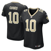 Brandin Cooks New Orleans Saints Women's Team Game Jersey - Black Jerseys