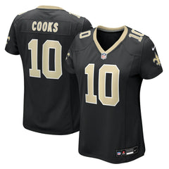 Brandin Cooks New Orleans Saints Women's Team Game Jersey - Black Jerseys