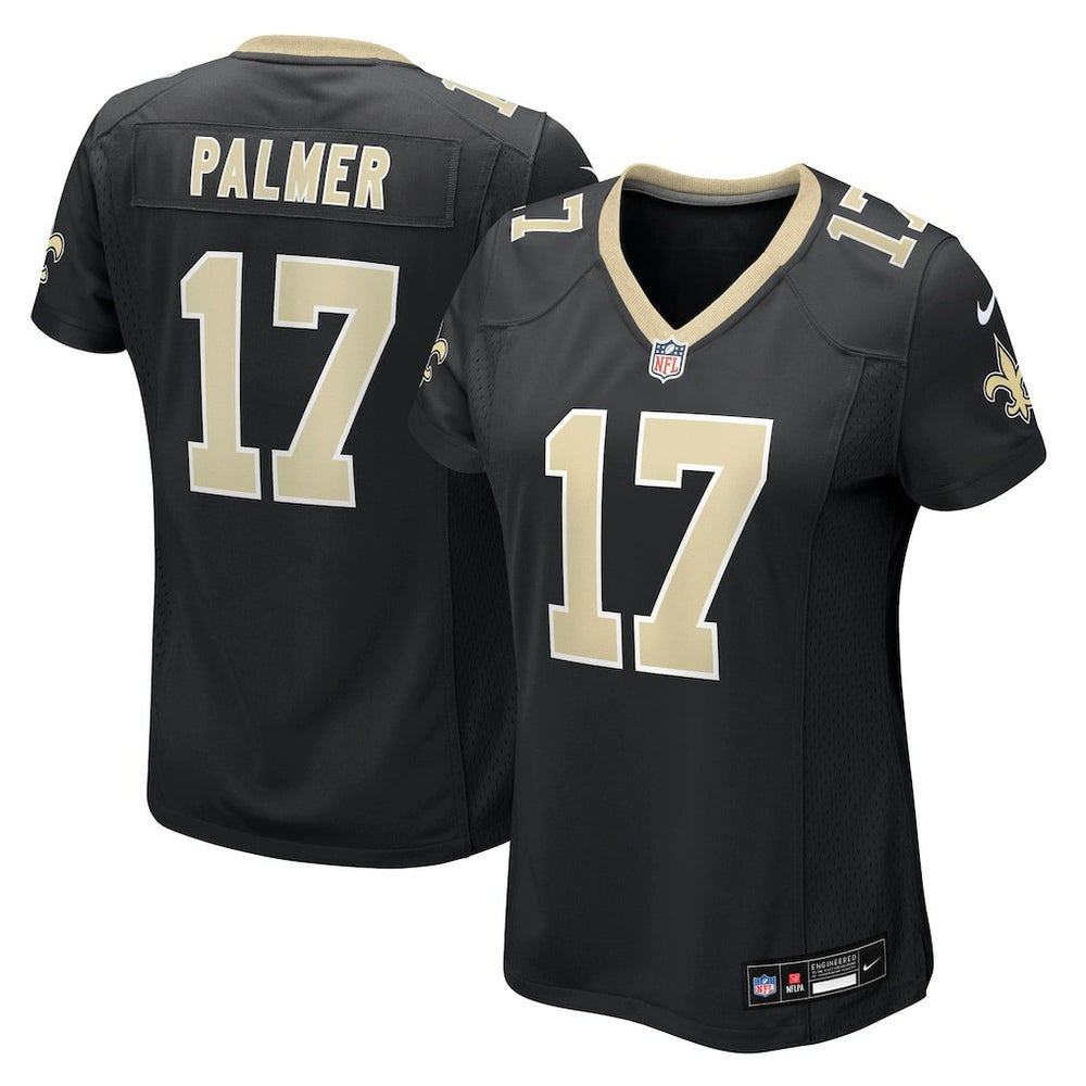 Trey Palmer New Orleans Saints Women's Team Game Jersey - Black Jerseys