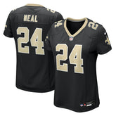 Devin Neal New Orleans Saints Women's Team Game Jersey - Black Jerseys