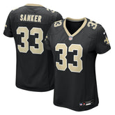 Jonas Sanker New Orleans Saints Women's Team Game Jersey - Black Jerseys