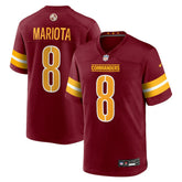 Marcus Mariota Washington Commanders Team Game Jersey - Burgundy Jerseys