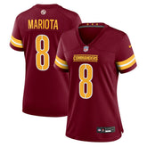 Marcus Mariota Washington Commanders Women's Team Game Jersey - Burgundy Jerseys