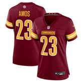 Trey Amos Washington Commanders Women's Team Game Jersey - Burgundy Jerseys