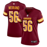 Kain Medrano Washington Commanders Women's Team Game Jersey - Burgundy Jerseys