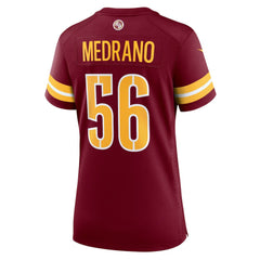 Kain Medrano Washington Commanders Women's Team Game Jersey - Burgundy Jerseys